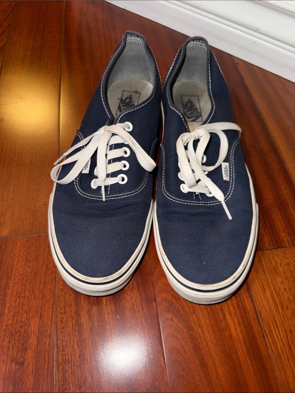 Vans Men's Navy Canvas Authentic-11.5